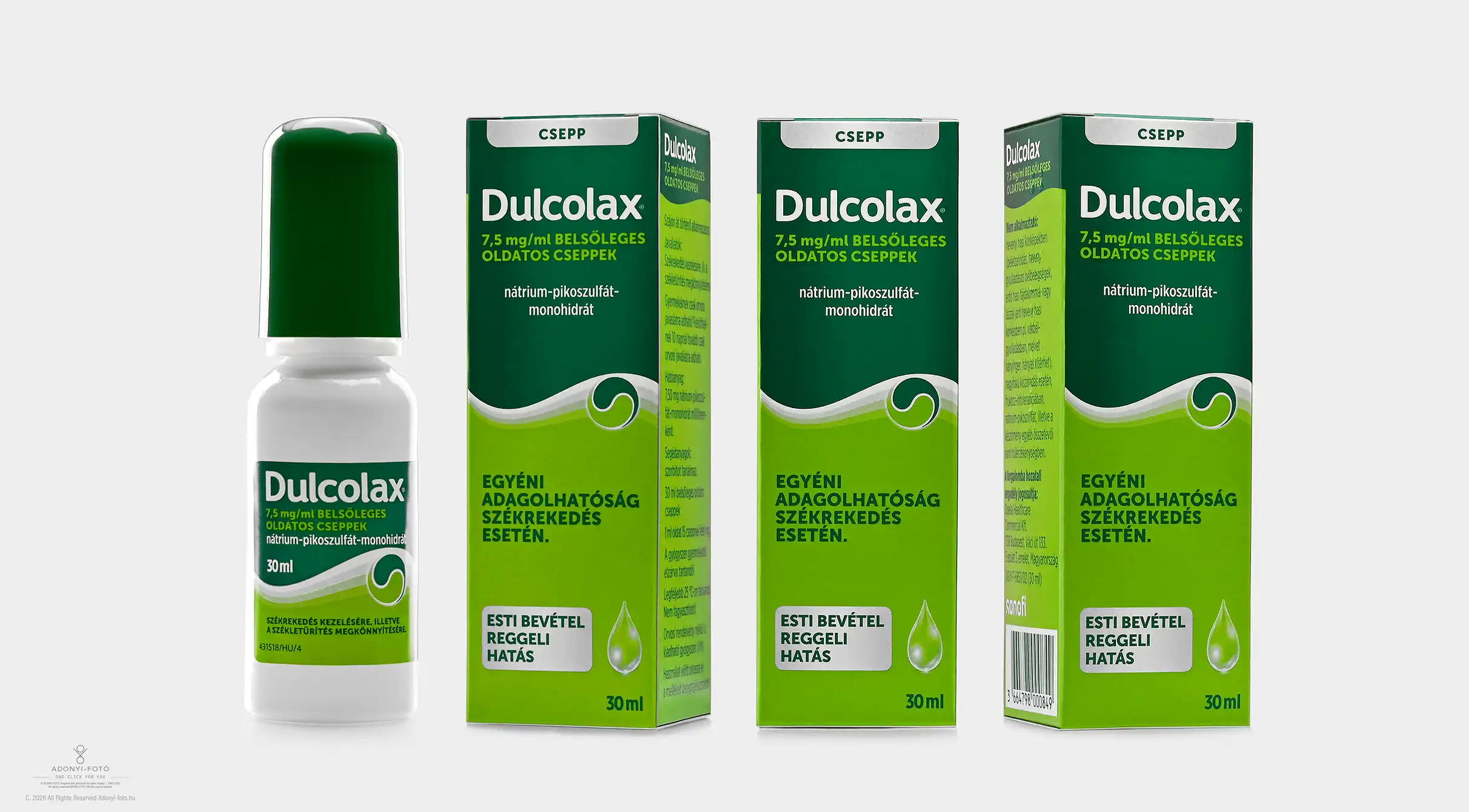 termékfotózás klasszikus fehér háttéren